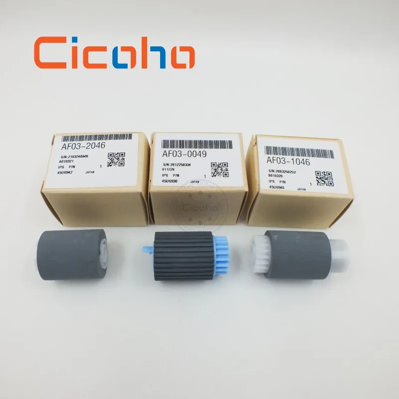 10 Sets MPC4503 Pickup Roller AF031046 AF032046 AF030049 Manual Feed Separation Roller For Ricoh MP C3503 C4503 Feed Roller New