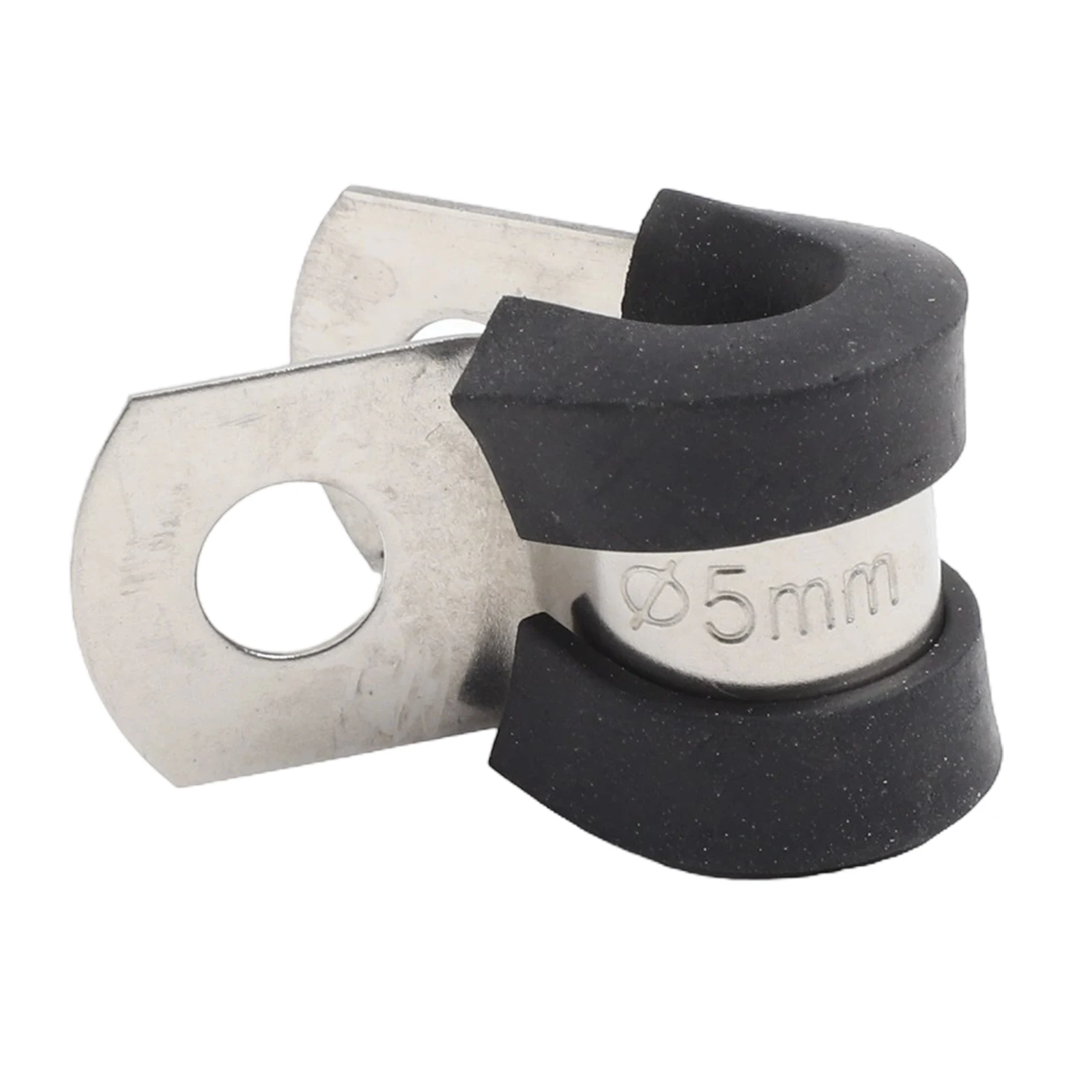 Cable Clamp Hose Clamp Hose Clip Rubber Lined P Clip Securing Brake Lines Securing Fuel Lines Removable Rubber Lining