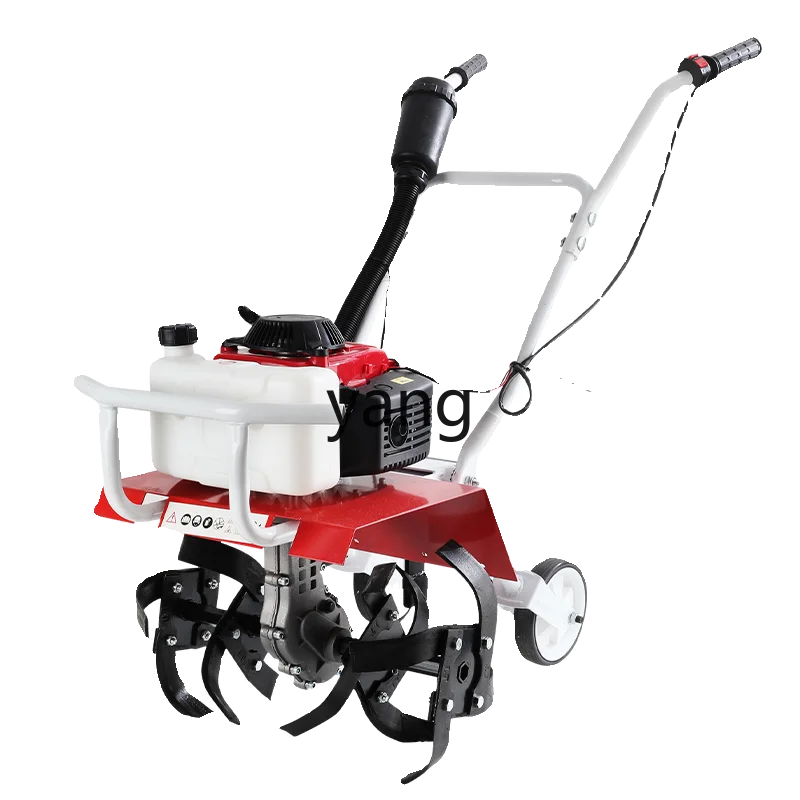 LMM  small agricultural rotary tiller household field cutting, weeding and trenching machine plowing and tilling machine