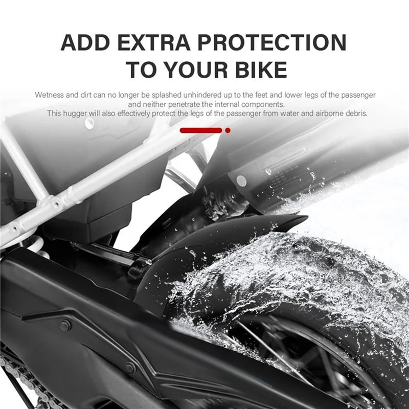 2X สําหรับ Triumph TIGER 900 GT TIGER900 GT Pro RALLY 2020 2021 รถจักรยานยนต์ด้านหลัง Fender Mudguard ยาง Hugger Splash GUARD