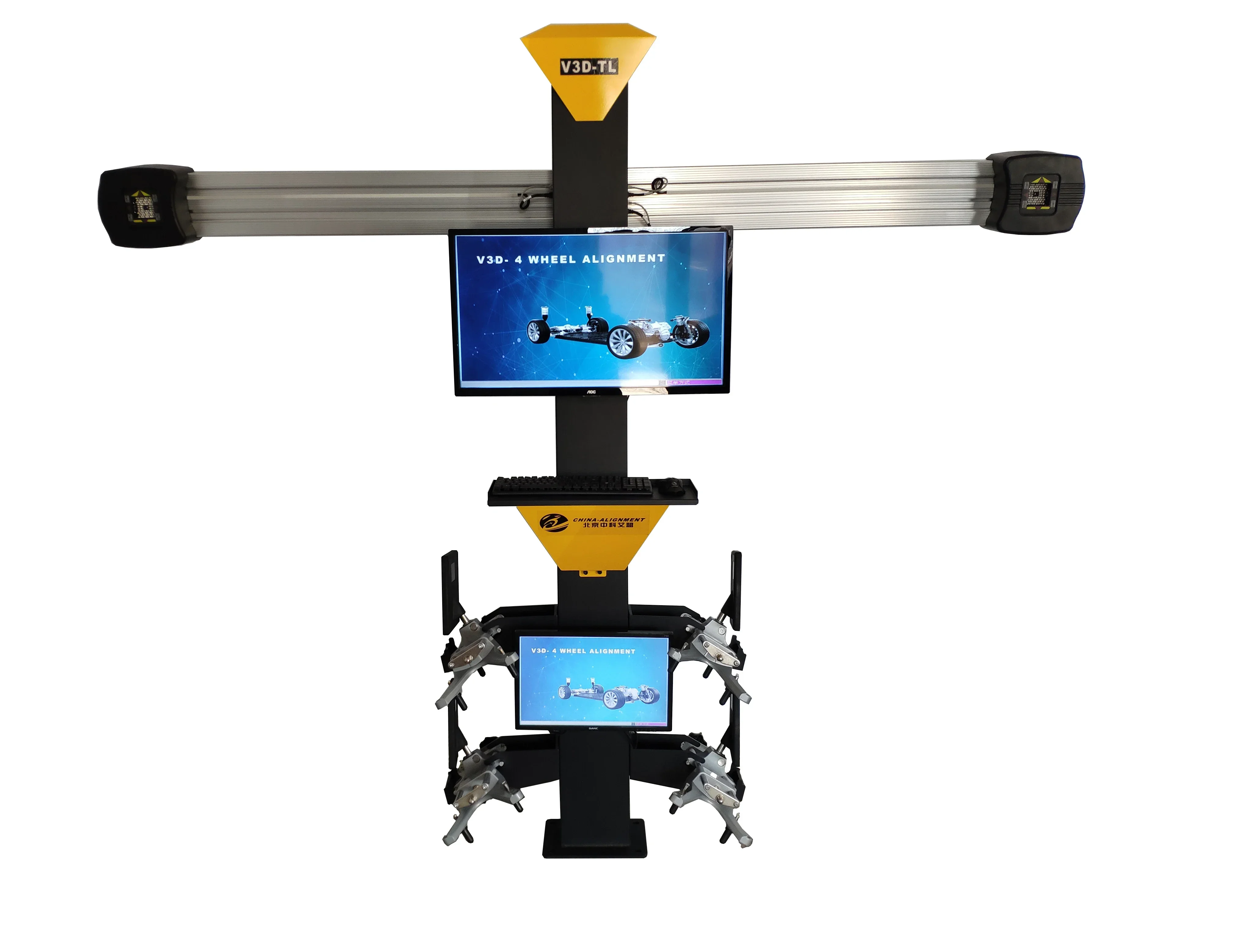 car wheel alignment 3D new market needed alignment machine economic wheel aligner