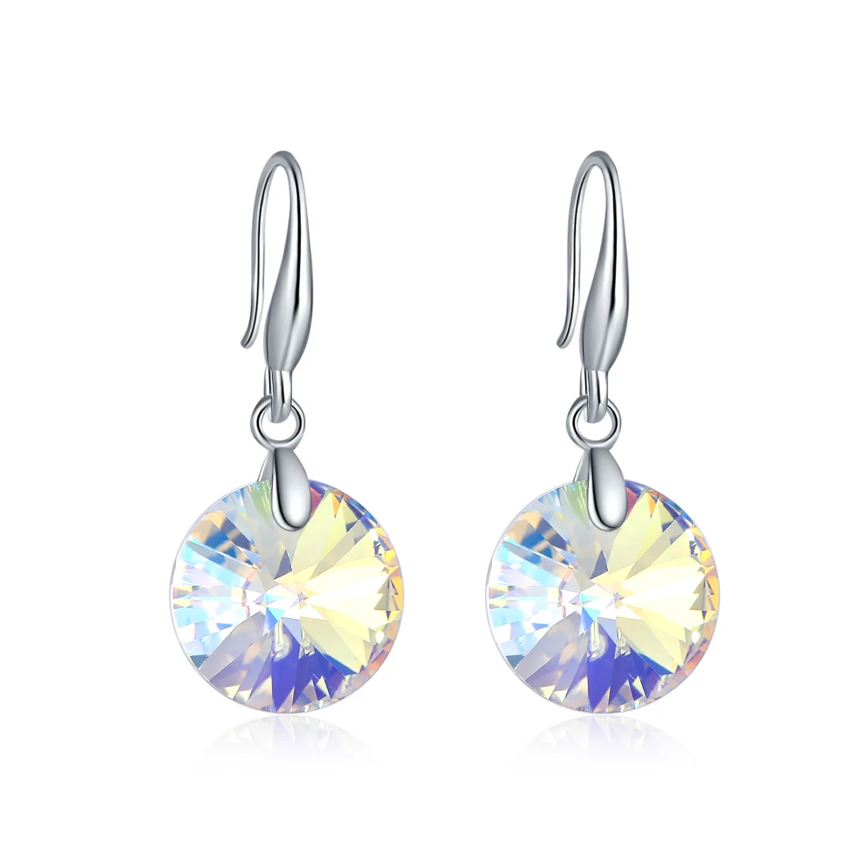 6428 Round Pendant Original Crystals from Austria Loose Rhinestone For Necklace Earrings Jewelry Making Nail Art Accessories