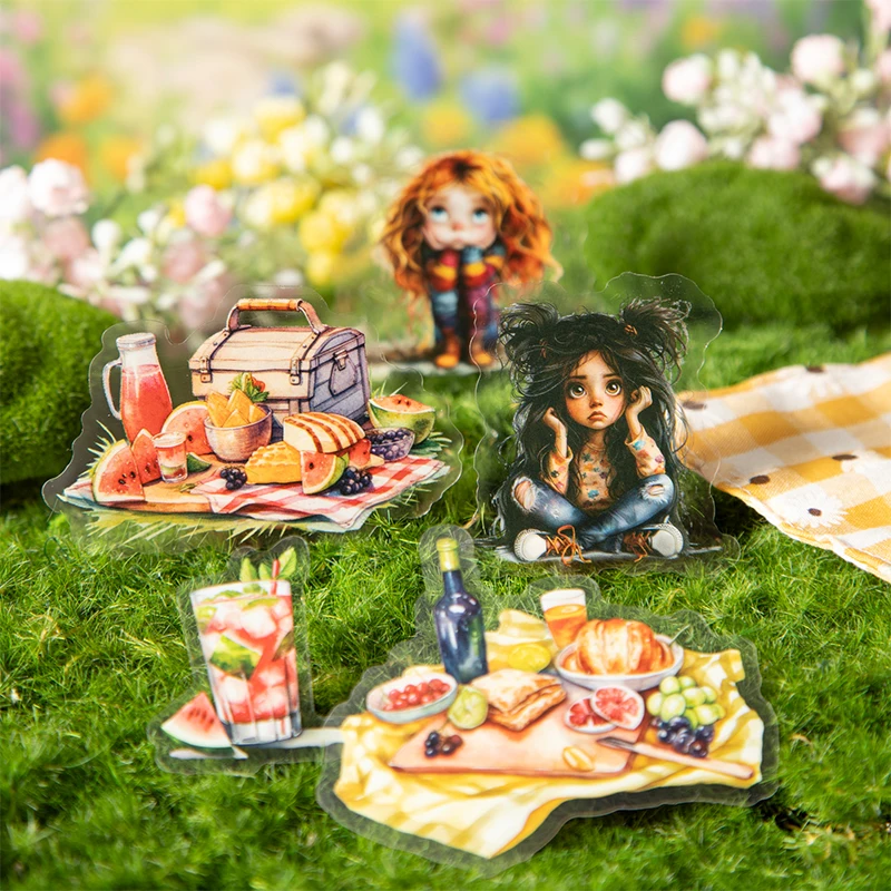 

12packs/LOT Colorful Summer Fruits Series series cute lovely retro decorative PET sticker