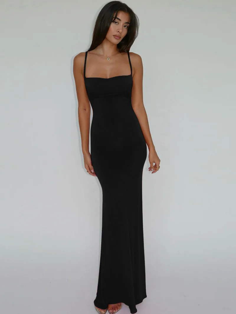 Women Party Club Evening Streetwear Birthday Bodycon Long Dress 2025 Summer Clothes Wholesale Items For Business Tops 3ADC