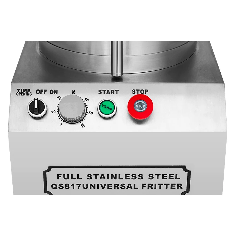 Commerciële 15L Voedselsnijder Groente Pinda Capsicum Groentesnijmachine voor Fruitverwerkingsinstallatie