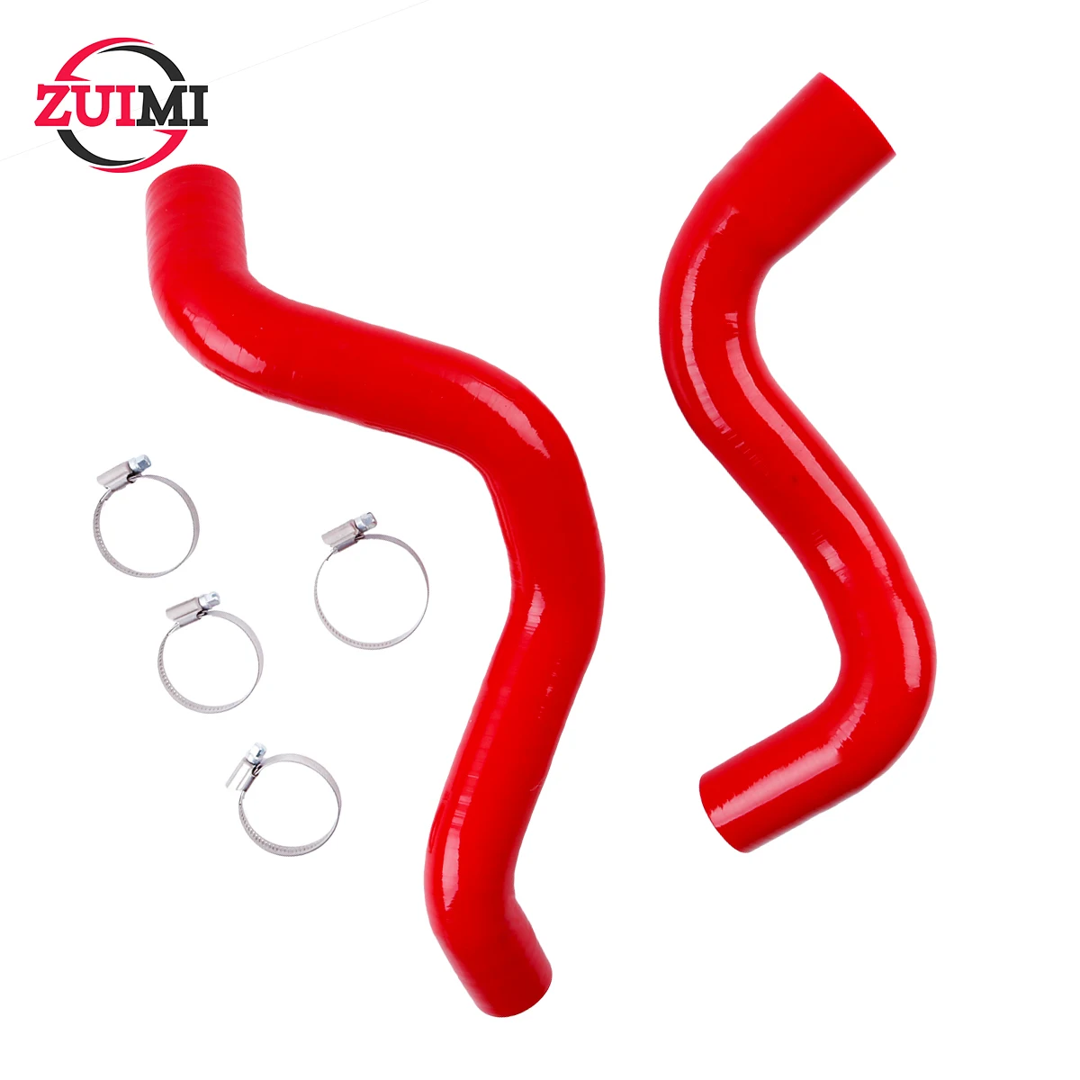 Fit GM 3800 Pontiac Grand Prix / Chevy Impala Monte Carlo 3.8L Silicone Radiator Upper Lower Hose Pipe Kit Auto High Performance