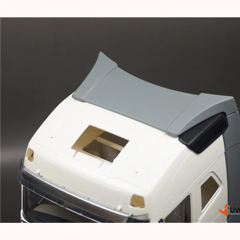 Kit de alerón de techo alto de simulación a escala 1/14 para camión volquete Tamiya RC para VOLVO FH16 750 56360 coche DIY