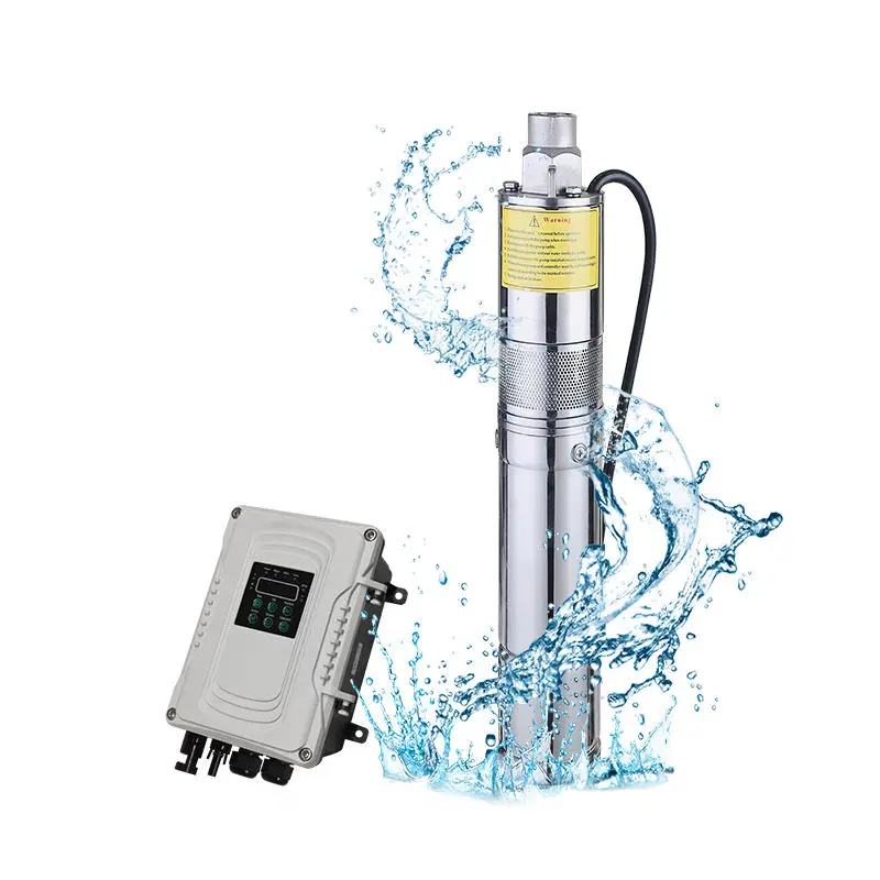 24v Dc Inverter Solar Pump Agriculture Solar Borehole Screw Farm Water Pump