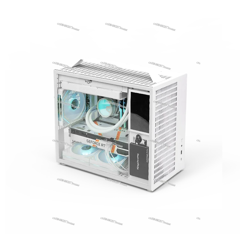 

Portable ATX Power Supply Portable MATX/ITX Small 240 Water-cooled Main Back Plug Main Board Chassis Non-IF17