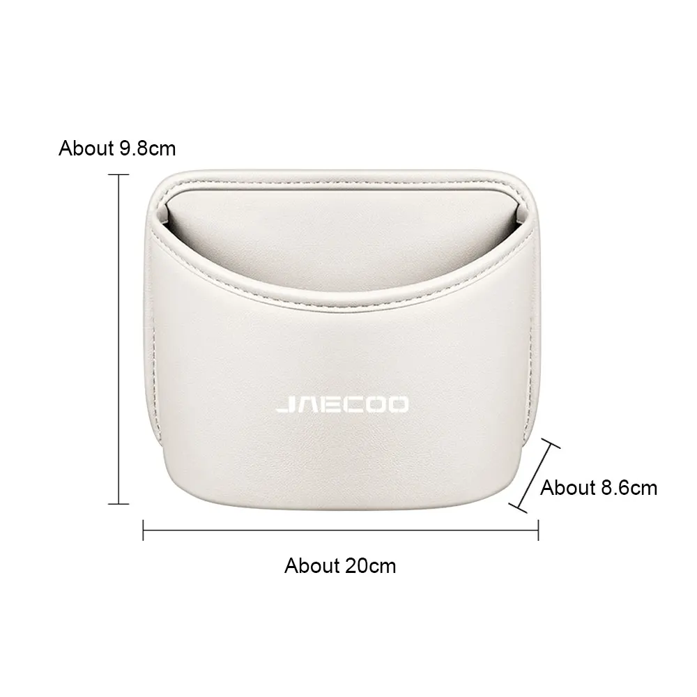 Leather Multifunction Car Seat Back Organizer Box Clip For Chery Jaecoo J5 5EV J7 J8 J6 J4 2026 Auto Door Storage Box Cup Holder