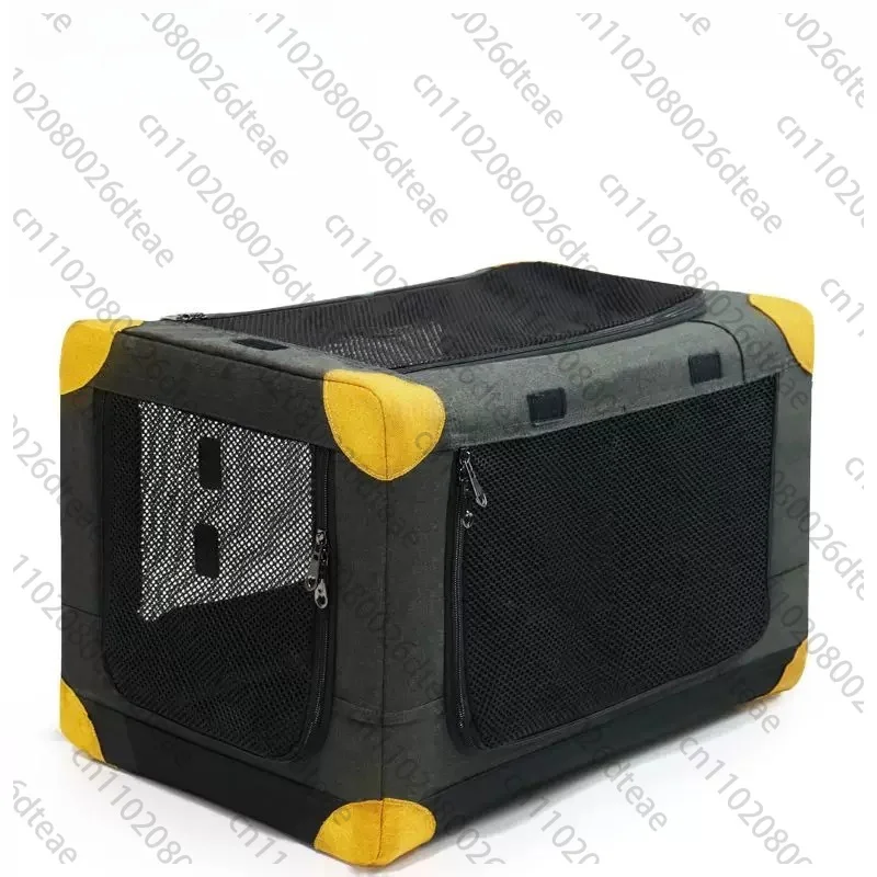 Pet Car Dog Cage Foldable Cat Doghouse Indoor Dog Tent Portable Pet Suitcase Bag Aviation Cage Multi-purpose Dog Kennel