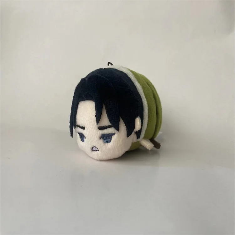 Action Anime Attack on Titan Cute Eren Jaeger Mikasa Ackerman Erwin Smith Levi Hange Zoe Figure Pandent Puppet Toys for Kid Gift