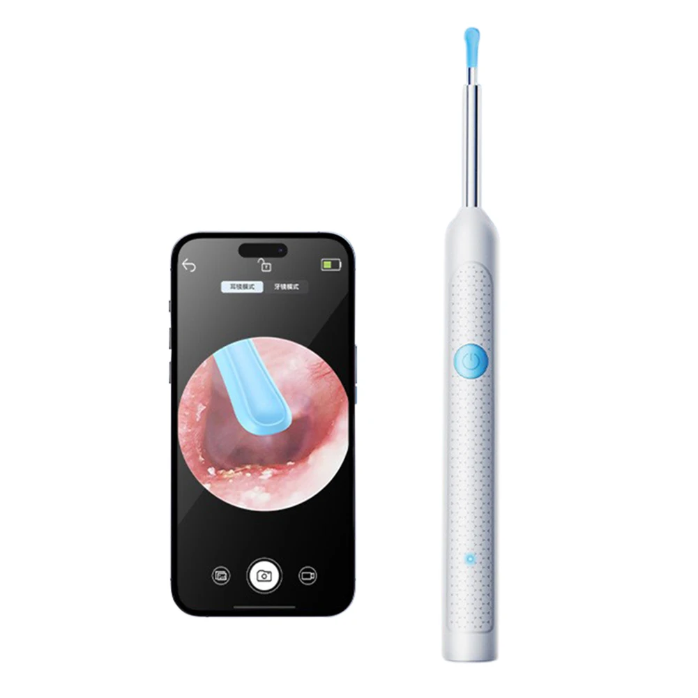 

Smart Visual Ear Cleaner Rechargeable Ear Picker Health Care Set (White 1PCS)