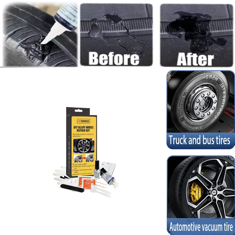 طقم إصلاح خدوش العجلات المصنوعة من خليط معدني - مزيل خدوش DIY لمدة 5 دقائق لمجمع وأدوات تلميع السيارات المتضمنة (يستعادة مثل اللمسة النهائية الجديدة)