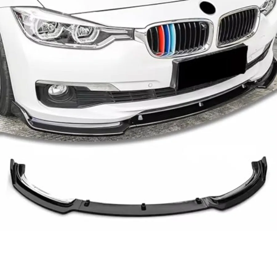 

3PCS Front Bumper Lip for 2013-2018 BMW F30 3 Series 323i 325i 325xi 328i 328i xDrive Bumper Body Kit Protection Splitter Spoil