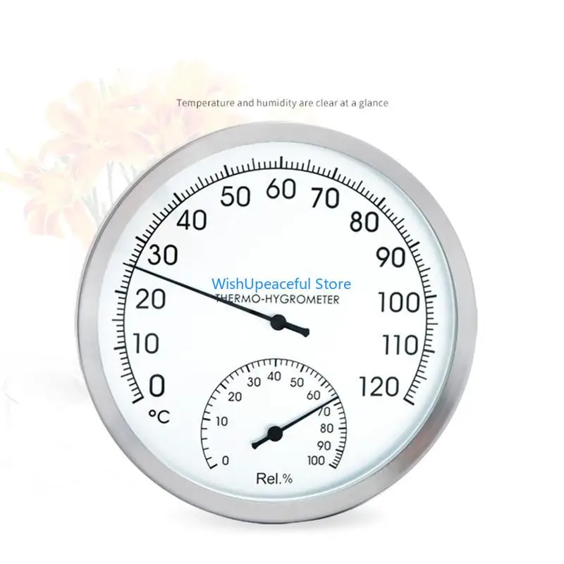 

34ya большой панельный термометр гигрометр выдерживает высокую температуру влажность влажность, используемый для домохозяйств