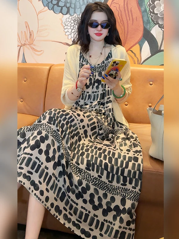 

Элегантная летняя юбка А-силуэта Linda Sister в стиле ретро с высокой талией, из тюлевой ткани, на одно плечо