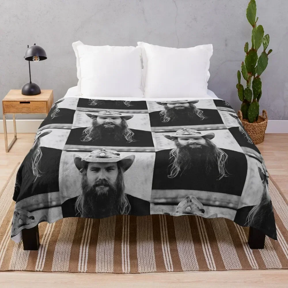 

Chris Stapleton lin1 tour 2019 Throw Blanket Multi Purpose Soft Warm Blanket for Home Travel