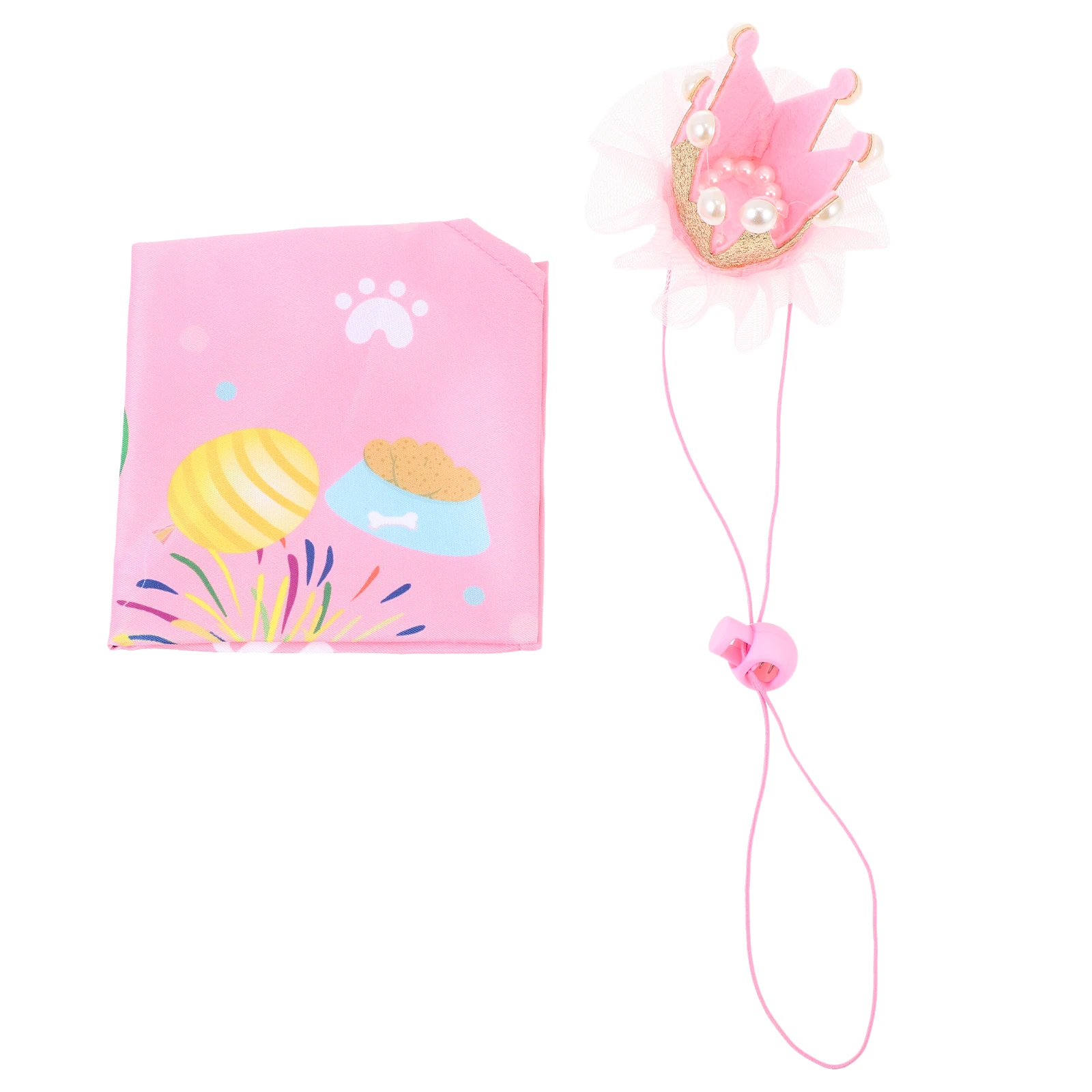

Pet Birthday Hat Triangle Scarf Party Hats Costume Accessories Outfit Photoshoot Props Pet Supplies Dog Birthday Supplies Dog