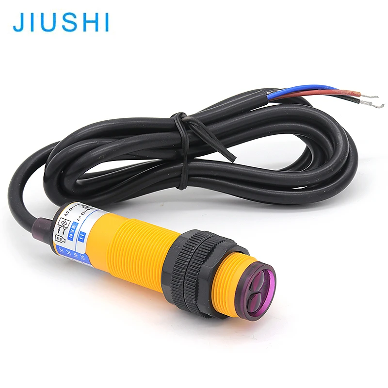 18mm diameter E3F-DS30 Photoelectric switch Optical Diffuse Reflection DC6-36V photoelectric switch sensor