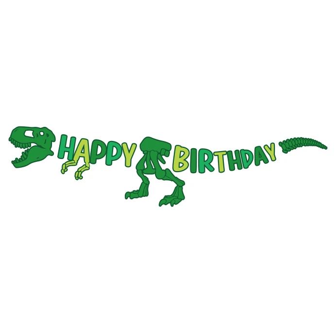 Dinosaur Theme Disposable Tableware Paper Plates Cups Napkins Tablecloth Banner  Boys Dinosaur Birthday Party Decor Supplies