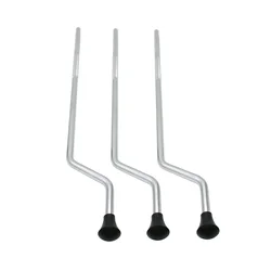 3 Pcs/Set of Drum Legs Floor Tom Legs Tripod Drum Foot Bass Drum Kit Leg Percussion Instrument Hardware Accessories