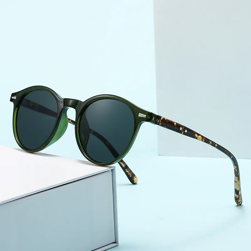 

Retro Shades Classic Round Sunglasses Uv400 Sunglasses Uv400 Luxury Sun Glasses For Hiking Outdoor Activities Casual Wear