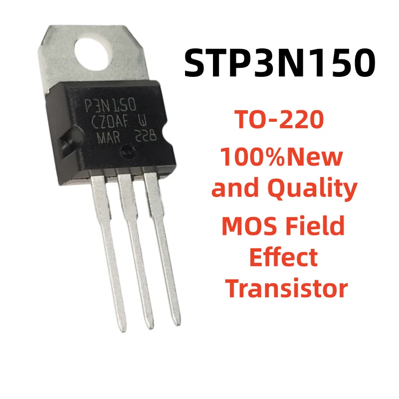 New original 10-30PCS STP3N150 STP4N150 TO-220 P3N150 P4N150 Brand new MOS Field Effect Transistor in stock