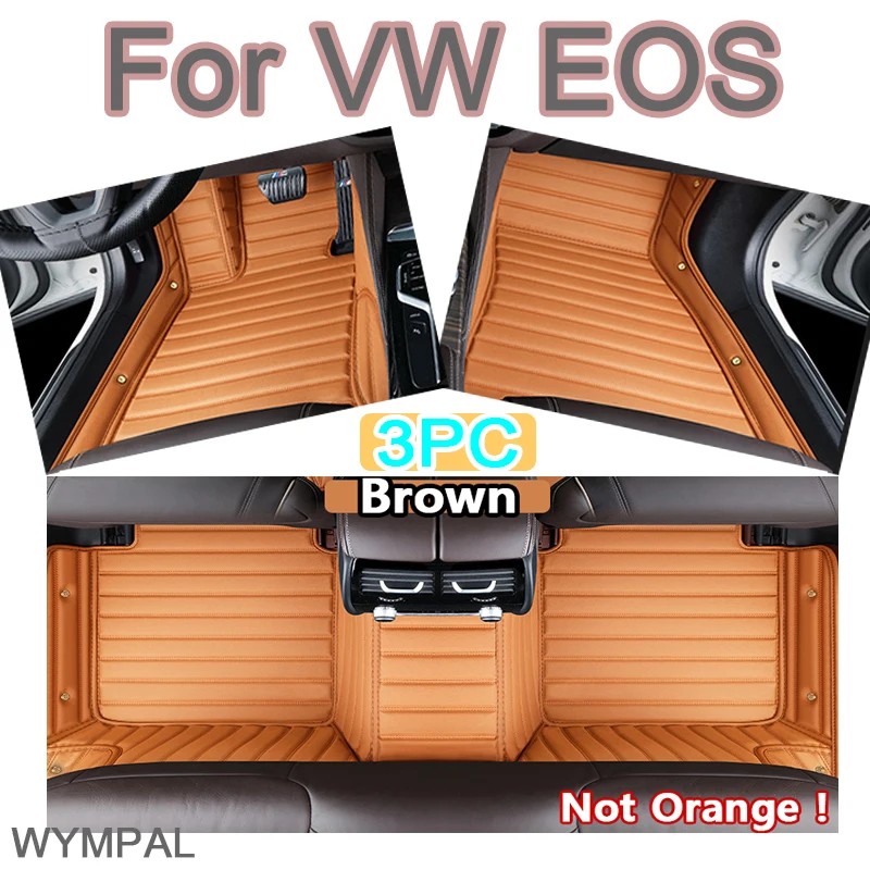 

Роскошные автомобильные коврики для VW EOS 2005 2006 2007 2008 2009 2010 2011 2012-2016 Пользовательские автомобильные подушечки для ног аксессуары для интерьера