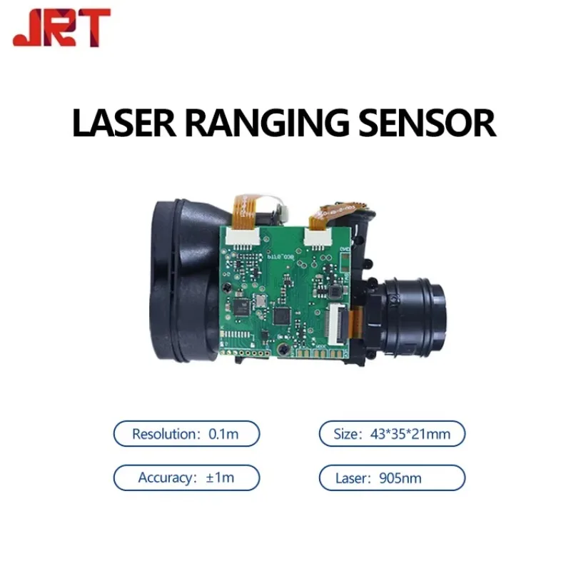 Jrt Laser Afstandssensor 1200m UART Arduino-Laser Afstandsmeter Laser Afstandsmeter Lrf Module Voor Golf