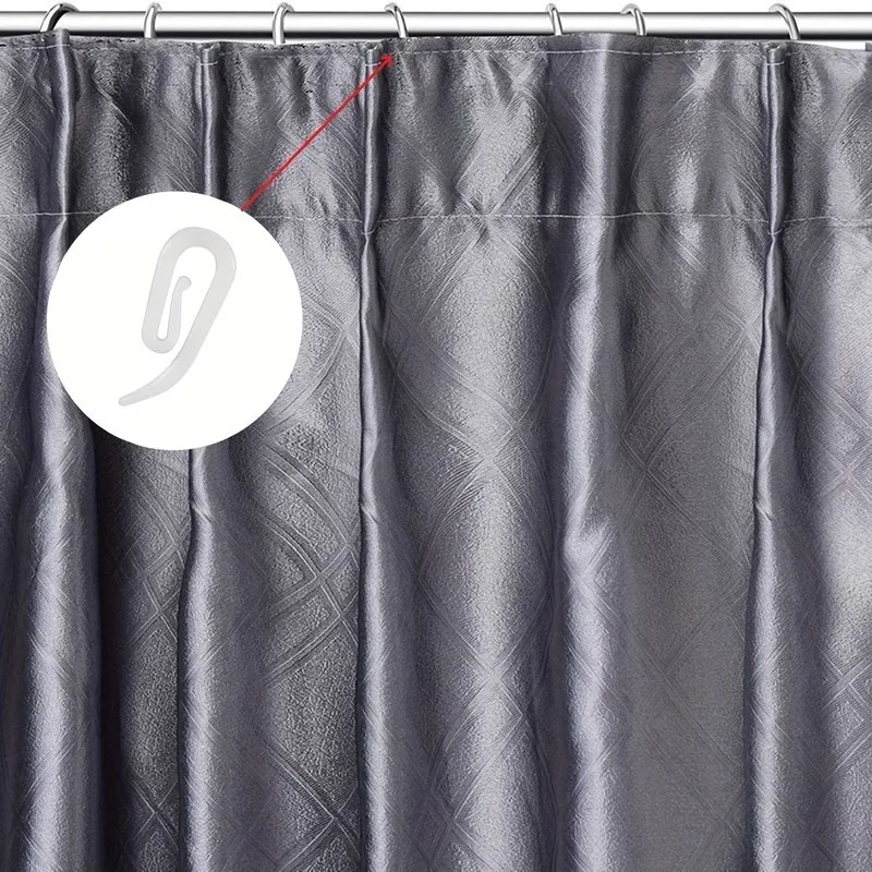 59 pcs Home Drapery Hardware Easy Curtain Install, designed for Home DIY Window Decor, Smooth Sliding Design