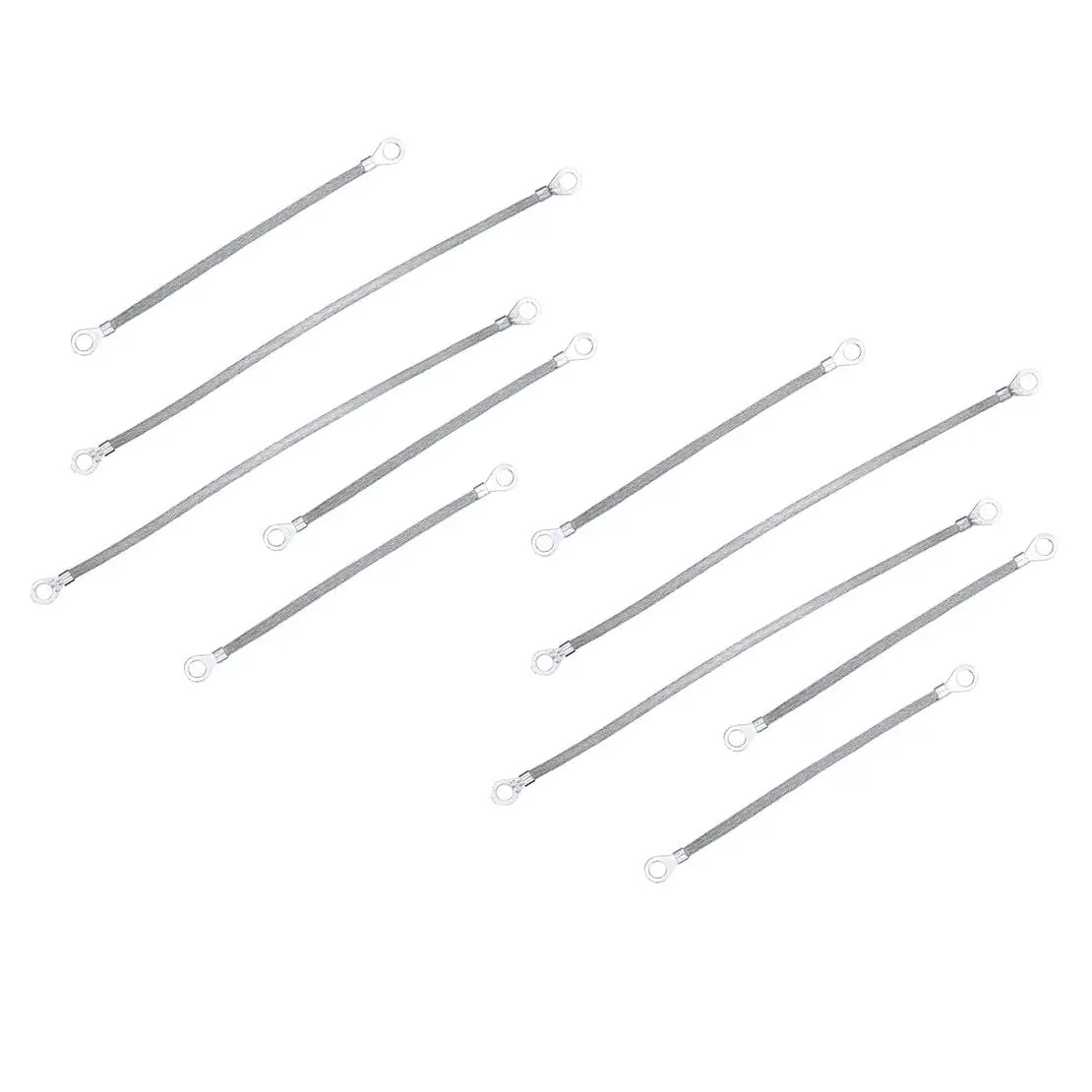 

Медный ремень заземляющего провода двигателя для грузовика, автомобиля, 6 шт., 7,28 дюйма и 4 шт., 11,22 дюйма, универсальный