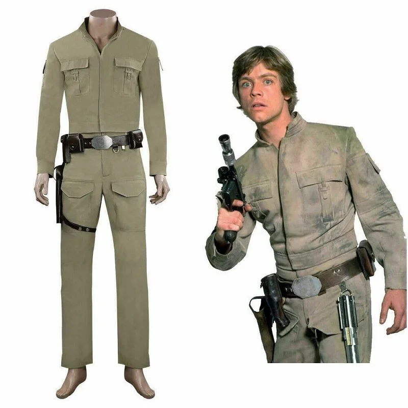 Luke Skywalker Cosplay Costume Halloween Costume Full Set