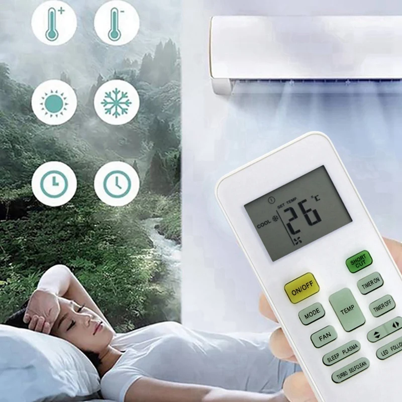 Wymień pilota RG52A8/BGEF na Midea Luminous Split i przenośny klimatyzator Sub RG52A2/BGEF części zamienne