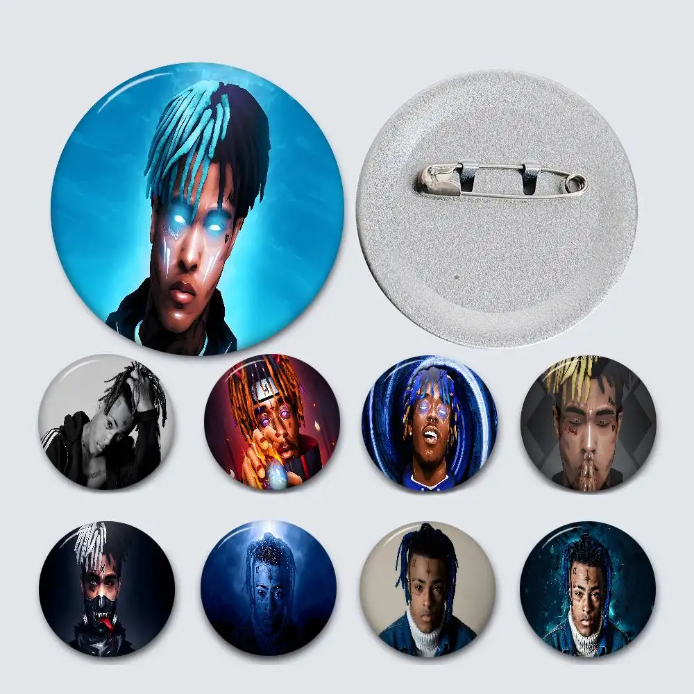 XXXTentactions 17 مغني الراب الكرتون أنيمي زر دبوس بروش اليدوية للملابس شارة ظهره الديكور مجوهرات اكسسوارات #1