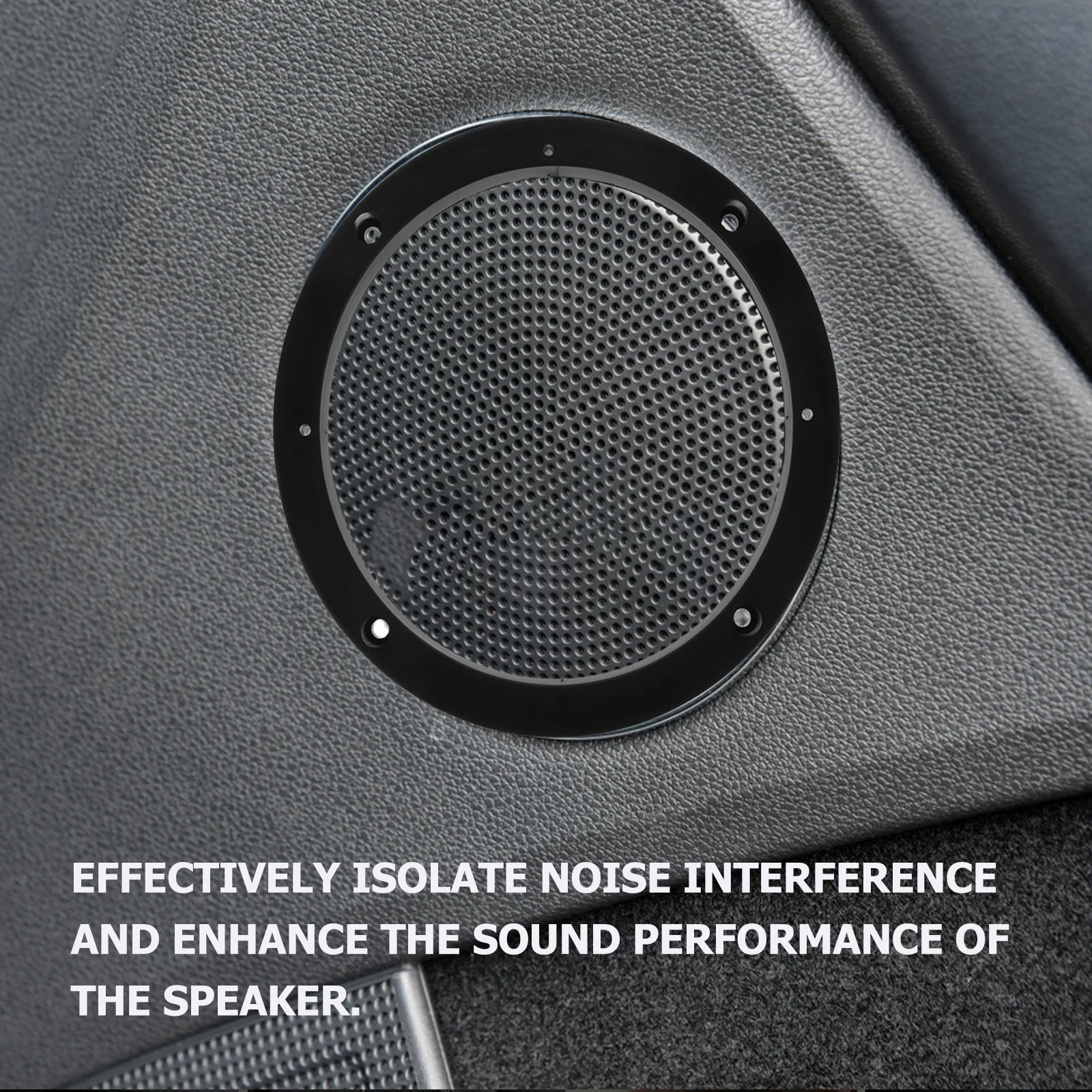 

1 Pair 6.5 Inch Plastic Speaker Spacer Rings Universal Fit For Car Audio Systems Durable Automotive Speaker Adapter Mounting