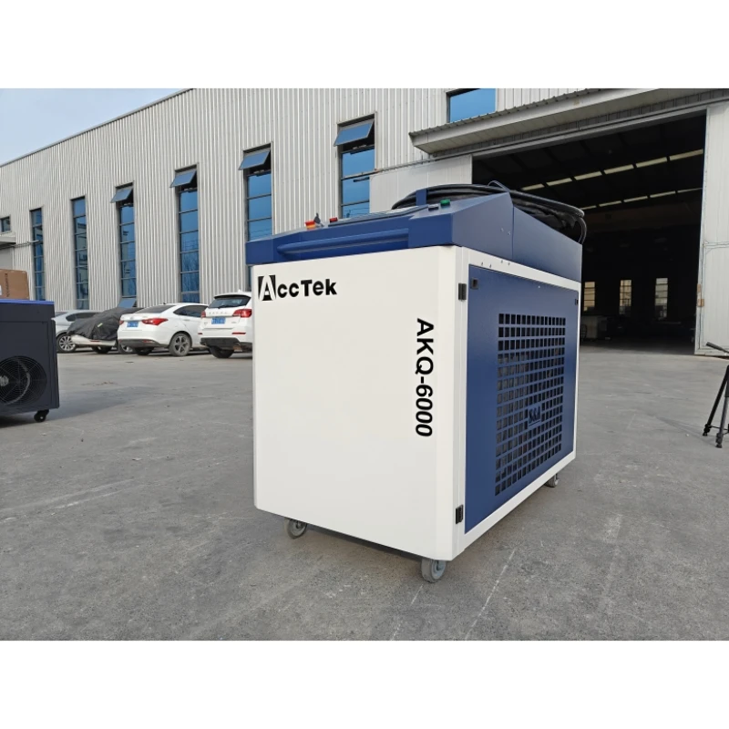 Discount 3kw 6kw Lazer Metal Cleaning Machine Stone Wall Graffiti Remover 6000watt New Laser Cleaner