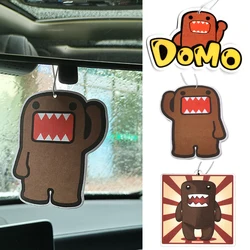 Car Air Freshener Hanging Rearview Mirror Perfume Pendant JDM Style For Kawaii Domo Kun Bmw Honda Car Interior Accessory