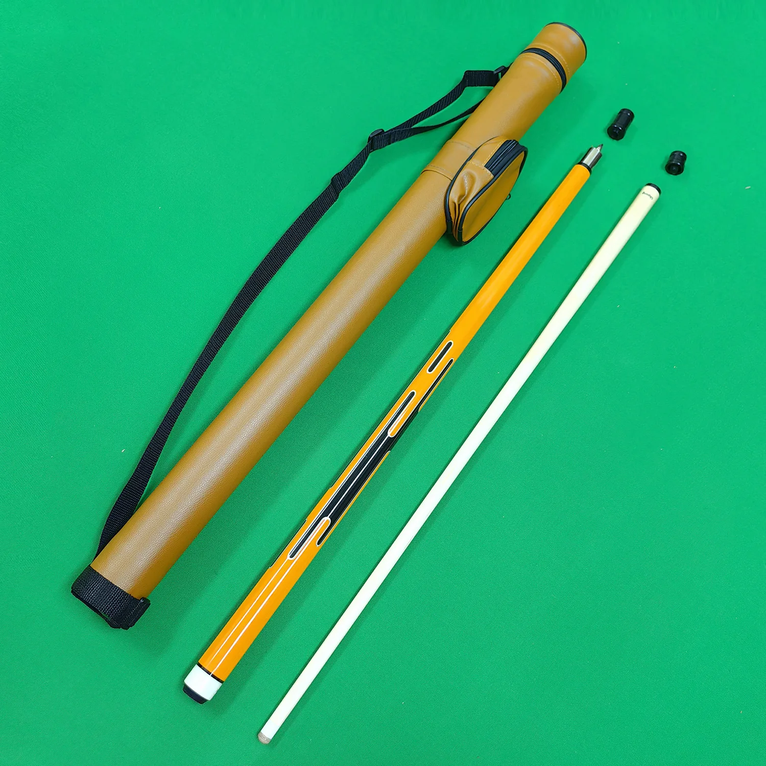 

Superior Maple Wood 58inch Nine-ball Pool Cue Stick and Billiard Cue Bag Gift Set Kit