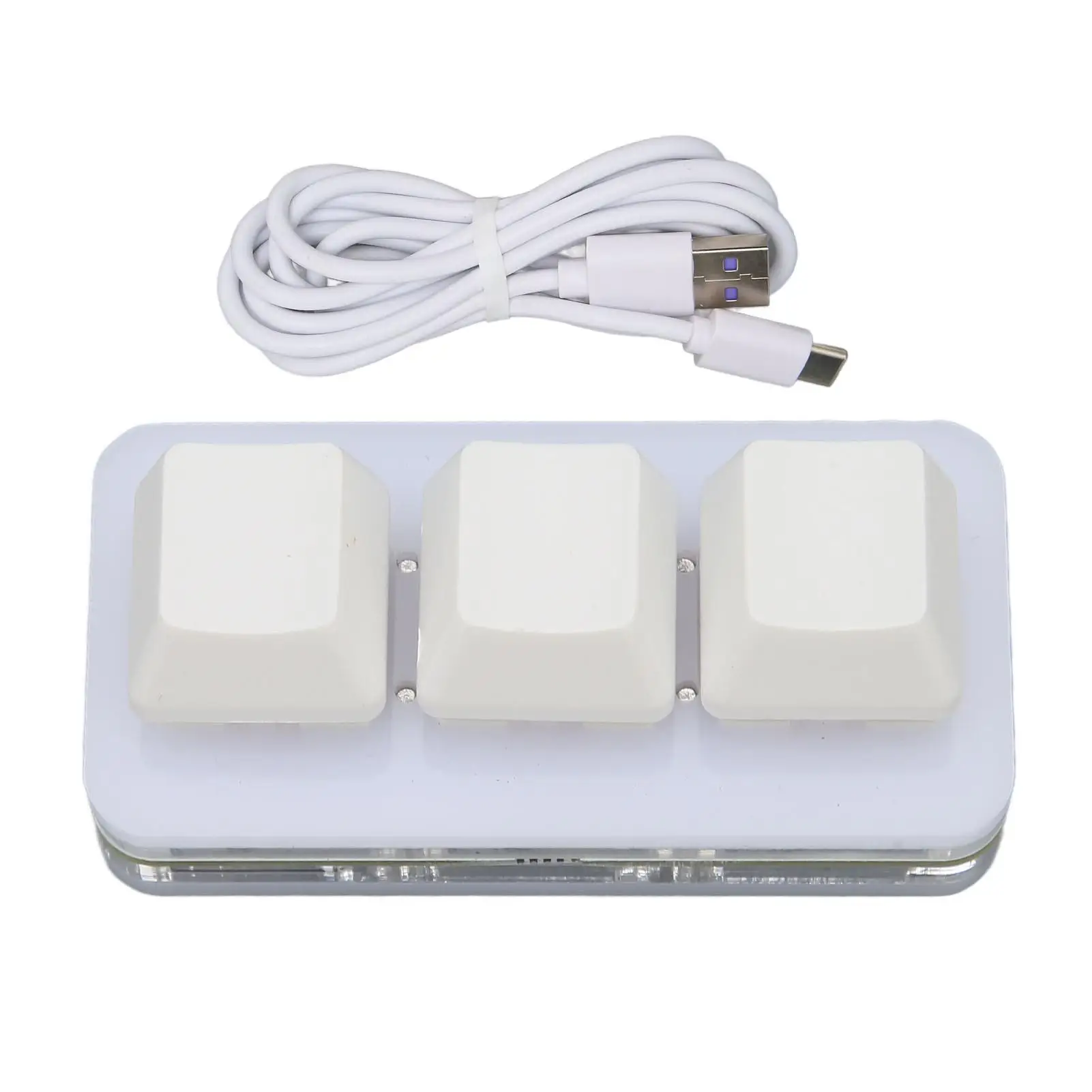 USB 3 Mini Keypad RGB LED Backlight Hot Swap OSU HID Macro Keyboard for windows , for os X, for linux