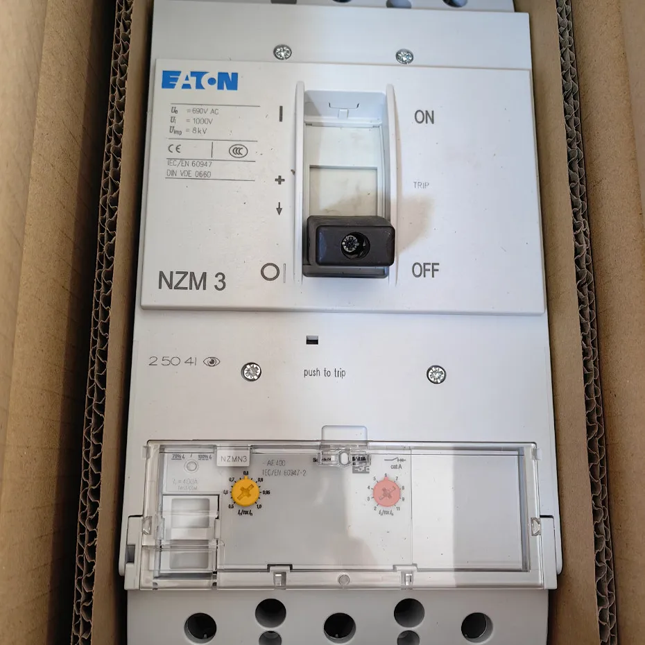 Interruptor automático en caja moldeada Eaton Muller NZMN3-AE400 original estándar EATON