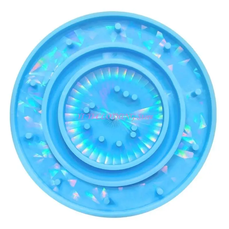 N5KF Wind Turntable Pendant Drop Glues Mold Decorative Ornament Silicone Mold