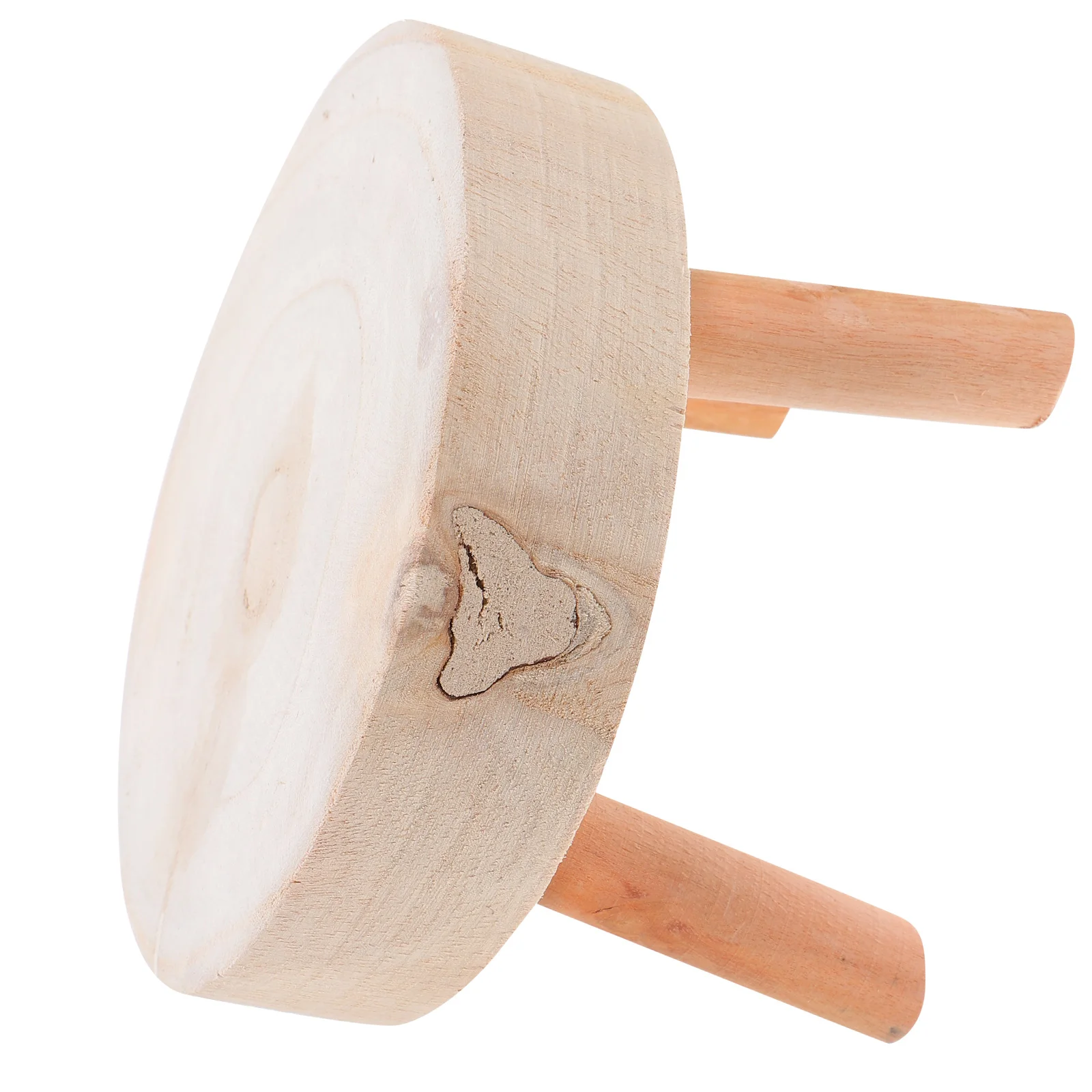 

Wooden Flower Pot Rack Mini Stool Bamboo Planter Display Risers Decorative Storage Creative Candlestick Original S Size Stable