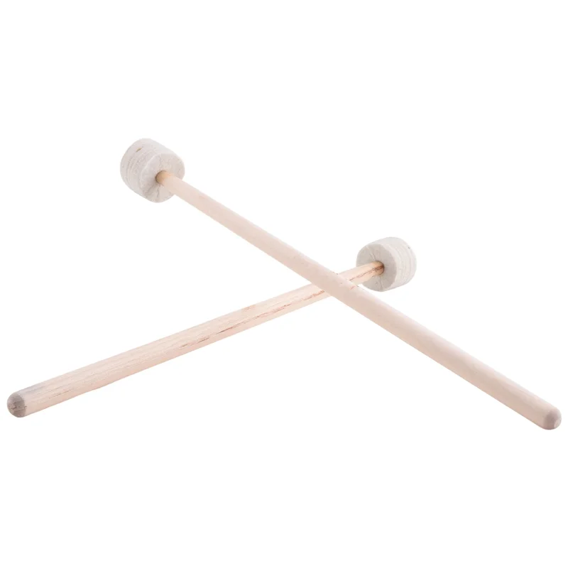 2-парный барабанный молоток, палочка из фетровой головки, палочка для литавры, большой барабанный молоток, молоток для литав для ударных инструментов