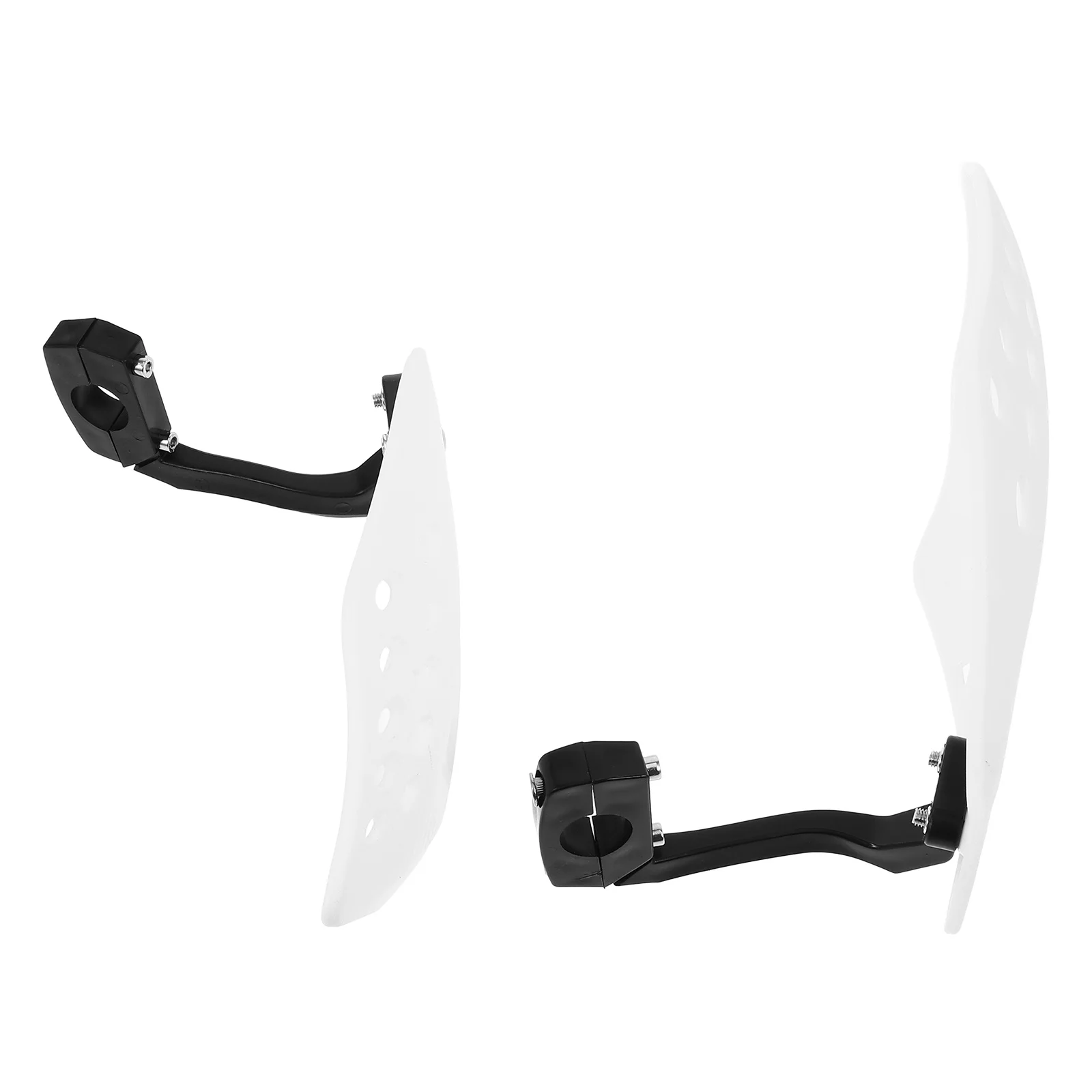 1Pair Motorcycle Handguard Durable PP Material Wind Protector Handlebar Replacement Motorcycle Hand Guards Accessories