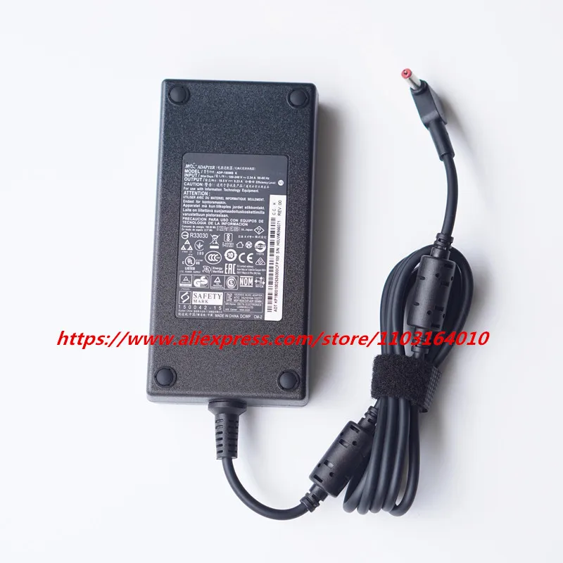 الأصلي 19.5 فولت 9.23A 180 واط 5.5*1.7 التيار المتناوب محول شاحن الطاقة لشركة أيسر أسباير V17 Nitro5 ADP-180MB K N20C1 N17C1 G900-757W AN515-52 #2