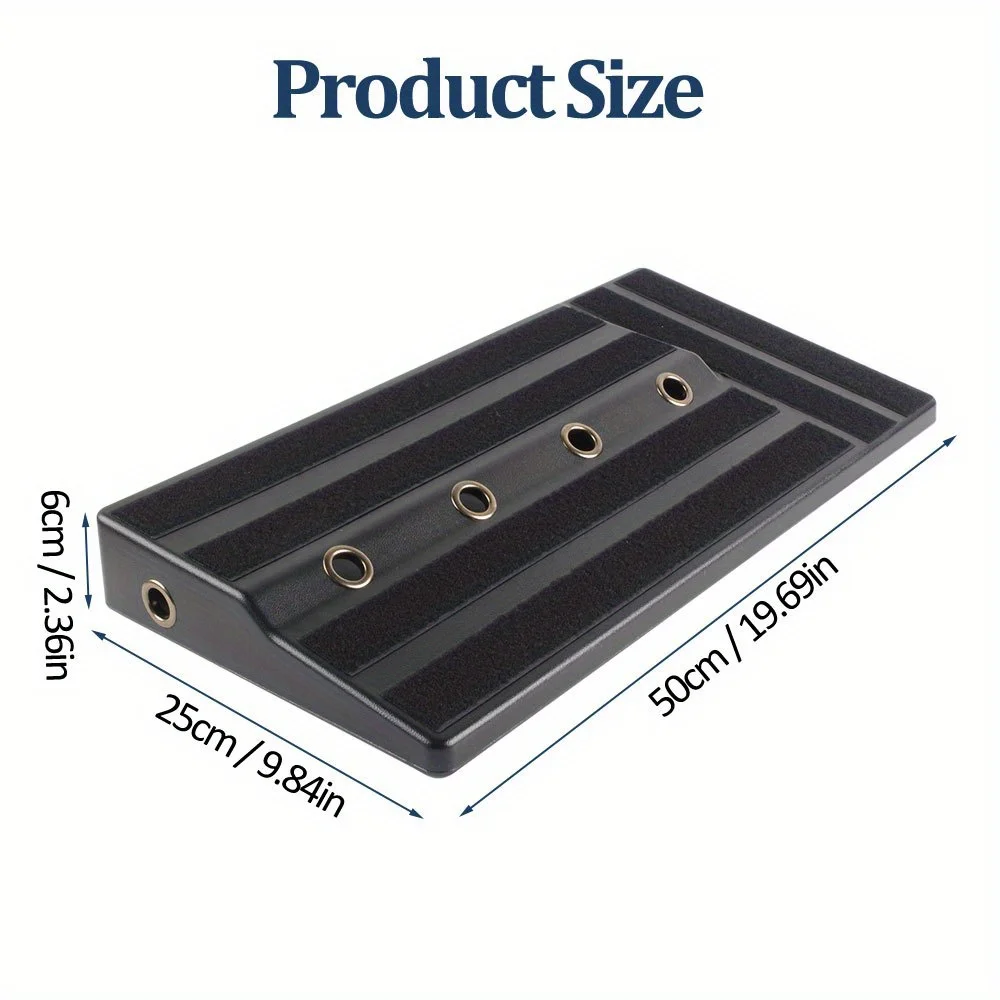 1pc Guitar Effects Pedal Board, Sub Effector Track Board, Ultra Light, Ultra Sturdy, Large Capacity