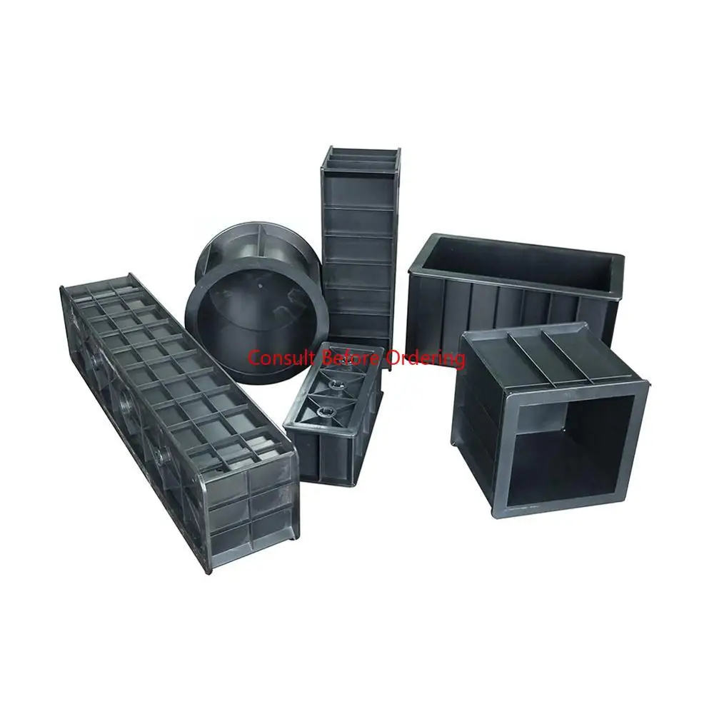 150mm 4x8 Cylinder Molds Concrete Cube Test Mould