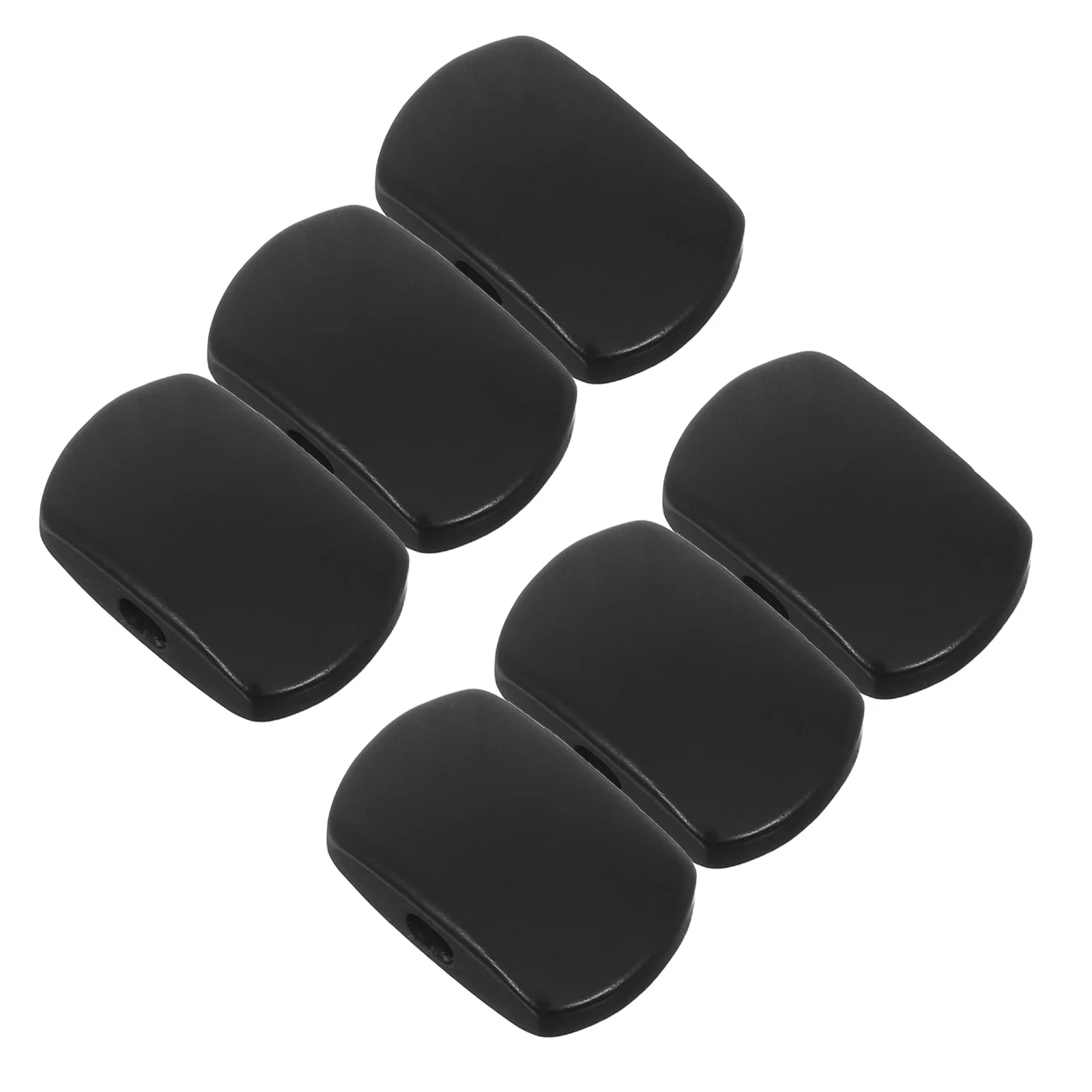 

6Pcs Guitar Tuning Pegs Ebony Wood Precision Tuners for Classical Acoustic Guitars with Comfortable Grip Black Guitar Tuners