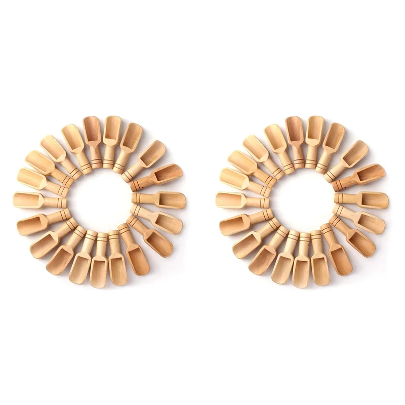 

A74E-маленькая деревянная ложка, ложка для сухого молока, деревянная мерная ложка для соли, приправы для чая, кофе, деревянная ложка (24 шт.)